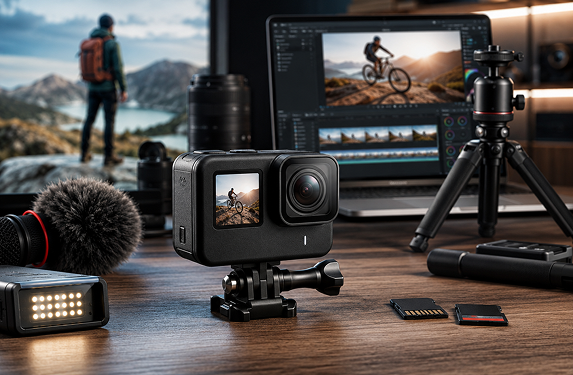 ACTION CAMERAS & CONTENT CREATION